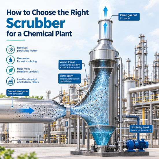 How to Choose the Right Scrubber for a Chemical Plant